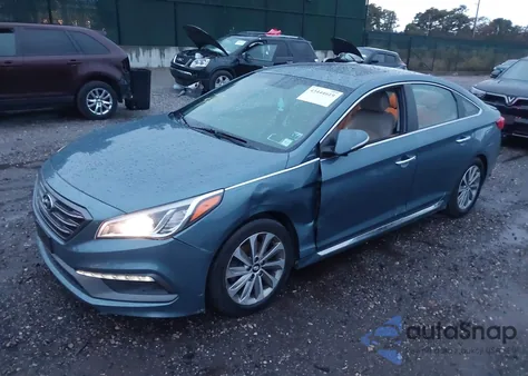 2017 Hyundai Sonata Sport из США, поврежденный, VIN 5NPE34AF7HH554481